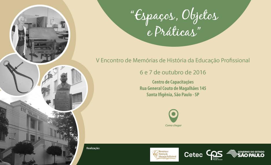 IV Encontro de Memórias de Histórias da Educação Profissional 